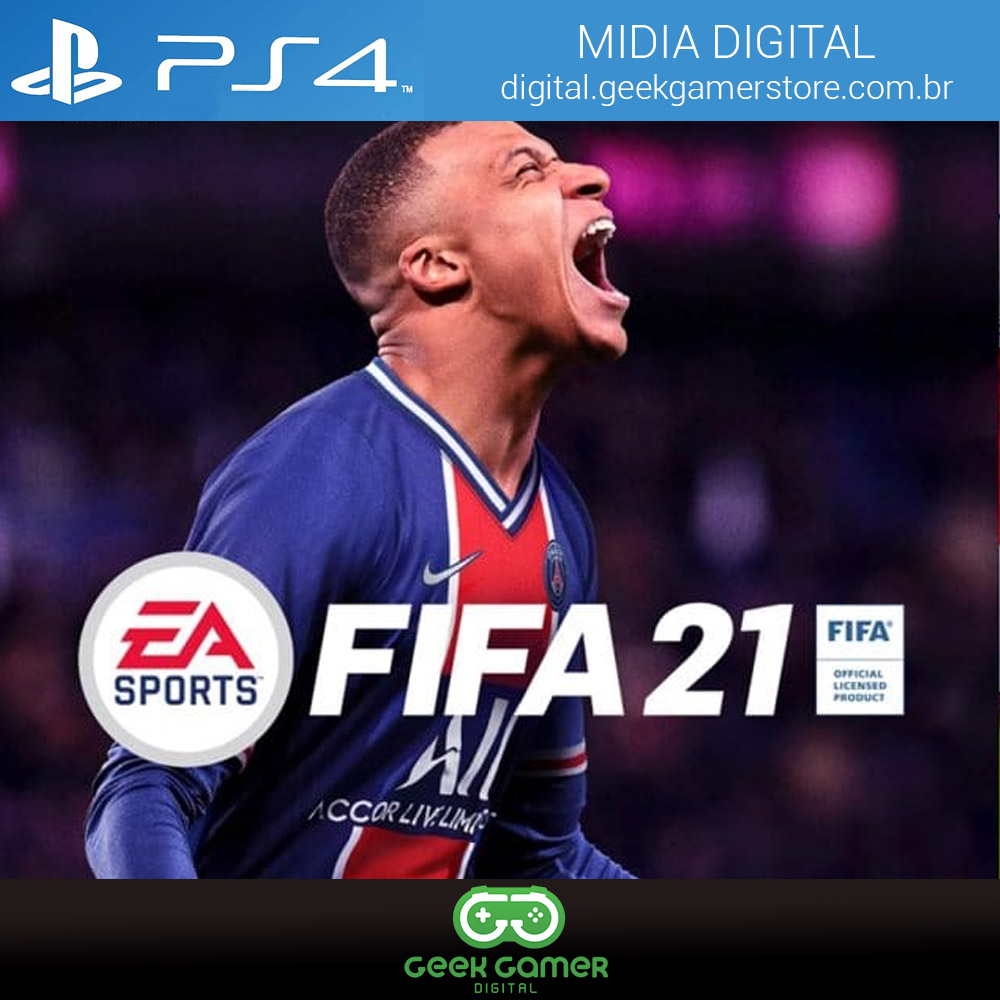 Fifa 21 Ps4 Midia Digital Primaria